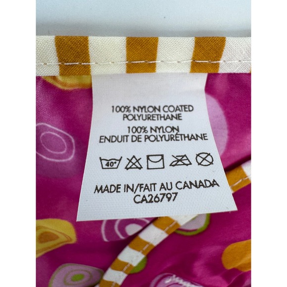 Kushies Newborn Bib Pink Polka Dot Lead BPA PVC Phthalate Free - Picture 5 of 5